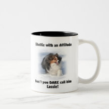 Sheltie Attitude Mug
