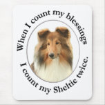 Sheltie Blessing Mousepad #1