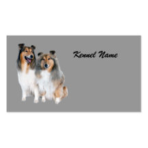 Sheltie Breeder Business Card