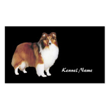 Sheltie Breeder Business Card