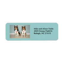 Sheltie Champs! Custom Return Address Label