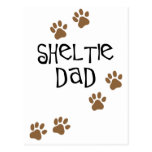 Sheltie Dad Postcards