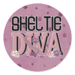 Sheltie DIVA Sticker