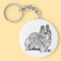 Sheltie keychains