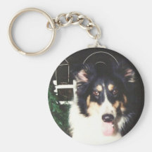 Sheltie Keychain