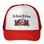 Sheltie MOM Gifts Mesh Hat