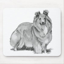 Sheltie mousepads