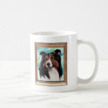 Sheltie Painting Mug