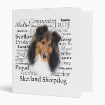 Sheltie Traits Binder