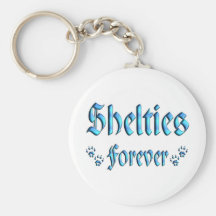 Shelties Forever Keychains