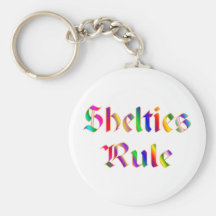 SHELTIES RULE KEY CHAINS