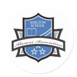 Shelton Crest Stickers