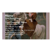 Shenandoah, 'A Fair Prisoner' Vintage Theatre Business Card Templates