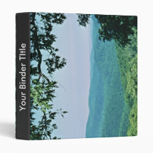 Shenandoah National Park Vinyl Binder