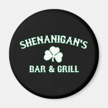 Shenanigan's Bar & Grill Magnet