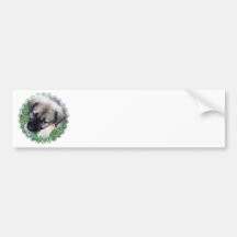 Shepherd Puppy Photo Bumper Sticker