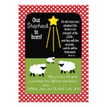 SHEPHERD Scripture Verse 2-Sided Christmas Card Personalized Invites