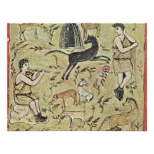 Shepherd Their Flocks By Meister Des Vergilius Rom Custom Invitations