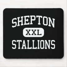 Shepton - Stallions - High School - Plano Texas Mouse Pad