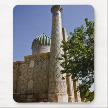 Sher-Dor Madrasah: Minaret DSC2865 Mouse Pad