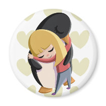 Sherbert and Sally Fridge Magnet