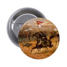 Sheridan's Ride by Thure de Thulstrup Buttons