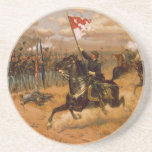 Sheridan's Ride by Thure de Thulstrup Beverage Coaster