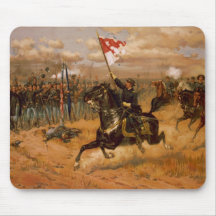 Sheridan's Ride by Thure de Thulstrup Mousepads