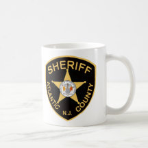 Shérif du comté d'Atlantic Tasse