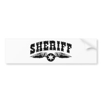 Sheriff Bumper Stickers