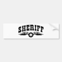 Sheriff Bumper Stickers