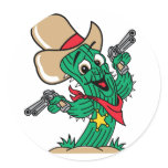 Sheriff Cactus Sticker