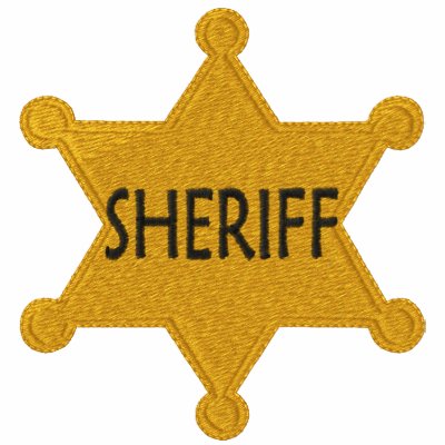 Sheriff Embroidered Shirt Sheriff Embroidered Shirt