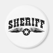 Sheriff Fridge Magnet