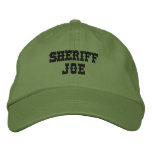 SHERIFF JOE Customizable embroidered hats