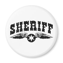 Sheriff Fridge Magnet