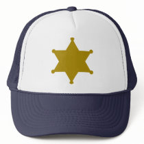 Sheriff star hats