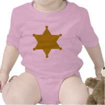 Sheriff star t-shirt