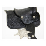 SheriffBadgeSaddle051009 Custom Invite