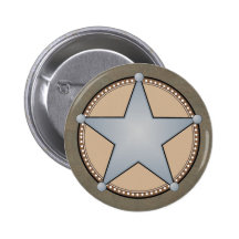 Sherriff Badge Button