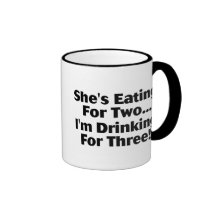 She's Eating For Two Mug