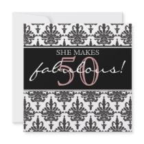 She's Fabulous! Birthday Party Invitation