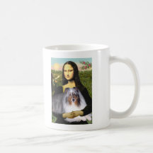 Shetland Sheepdog 17 - Mona Lisa Mug