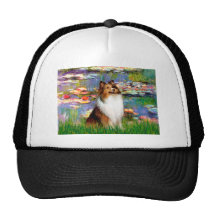 Shetland Sheepdog (Bz) - Lilies 2 Hats