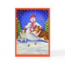 Shetland Sheepdog Christmas Cards