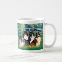 Shetland Sheepdog (four) - Bridge Mug
