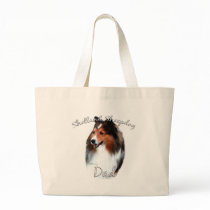 Shetland Sheepdog (sable) Dad 2 Canvas Bags