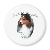 Shetland Sheepdog (sable) Dad 2 Fridge Magnet