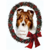 Shetland Sheepdog Sheltie Christmas Gifts Photo Cut Outs