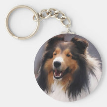 Shetland Sheepdog Sheltie Gifts Key Chains